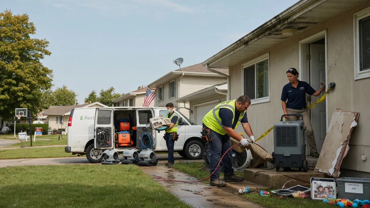 Water Damage Restoration in Dixon, IA near me